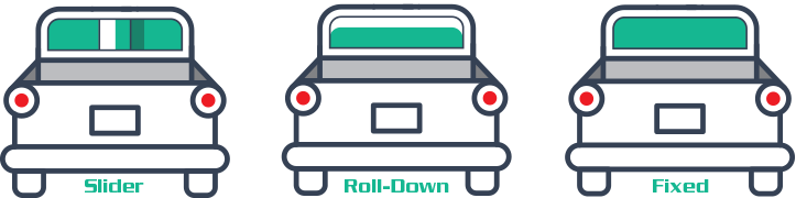 truck slider window diagram